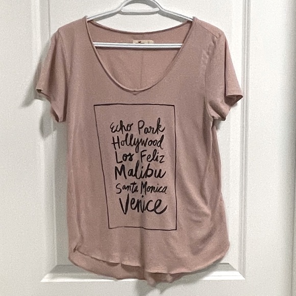 👓3 for $25👓 Hollister size L scoop neck tee - Picture 1 of 3